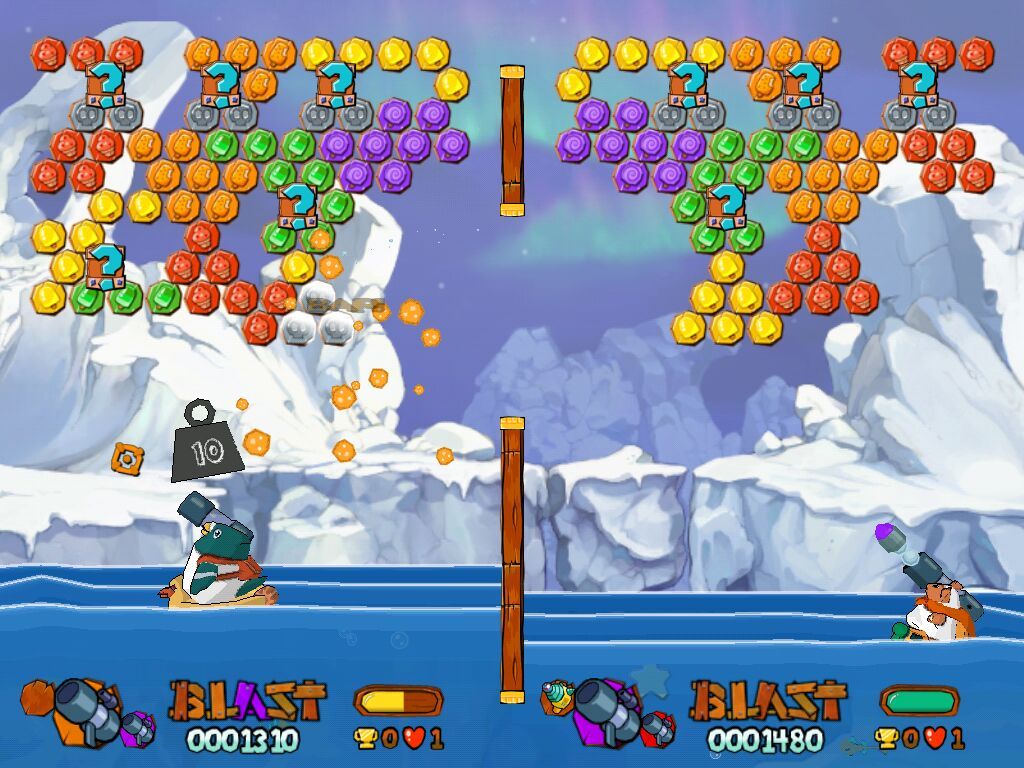 Worms Blast screenshot 5 for Playstation 2
